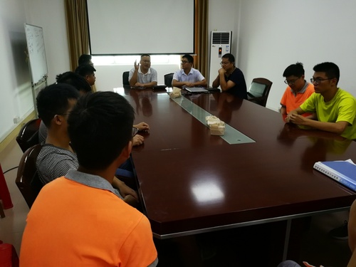 连州市万仕达新材料有限公司实习生座谈会