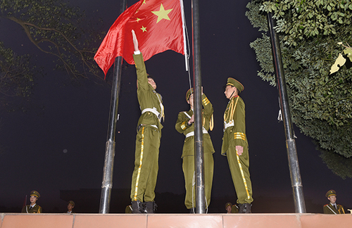 万搏平台举行万人合唱祝福祖国迎接新年