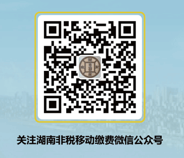 湖南非税缴费二维码